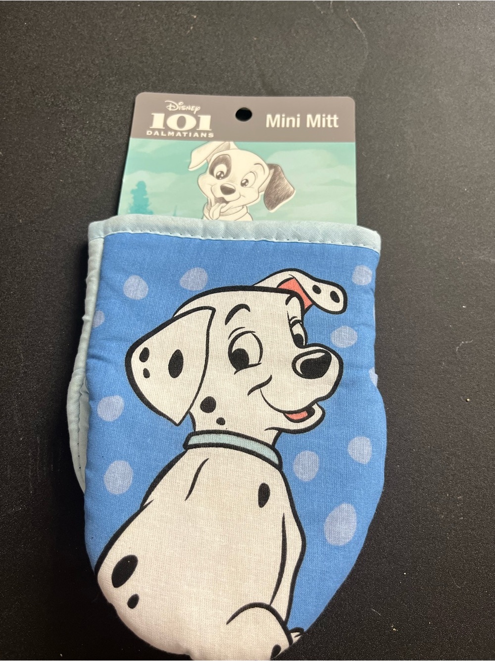Disney Blue 101 Dalmatians Pet Grooming Mitt